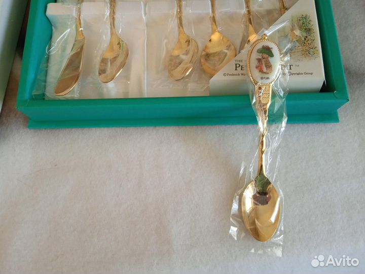 Ложки Peter Rabbit новые Япония