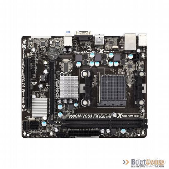 Материнская плата AM3+ ASRock 960GM-VGS3