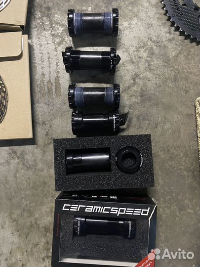 Велосипедные компоненты топ уровня carbon-ti,srm