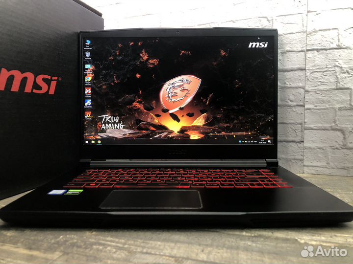 Игровой ноутбук Msi i5/SSD/GTX1650 4гб