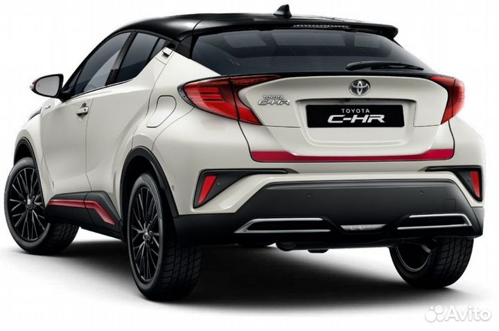 Накладки для птф Toyota C-HR 2019-нв