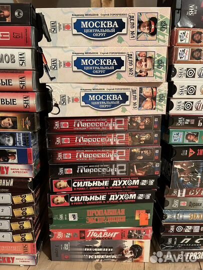 Видеокассеты советские русские фильмы сериалы VHS
