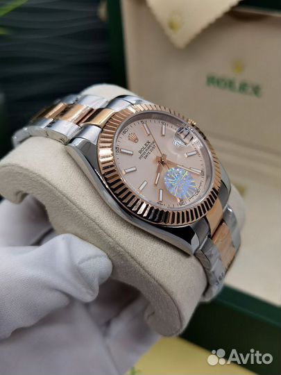 Роскошные мужские часы Rolex на гарантии