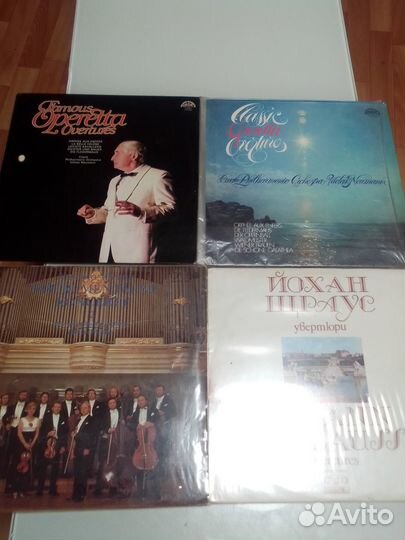 Зарубежные пластинки классической музыки