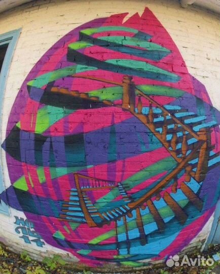 Роспись стен, художественное оформление, граффити