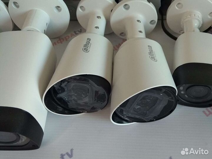 Видеонаблюдение 4Мп Dahua 21 камера IP варио