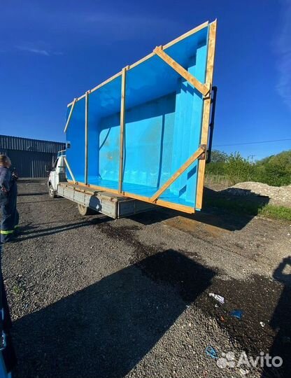 Полипропиленовая чаша 6м*3м*1,5м