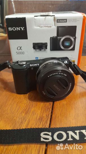 Компактный фотоаппарат sony альфа 5000