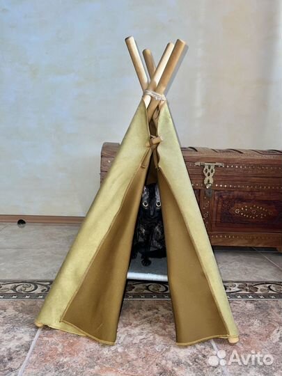 Домик лежанка для кошки Wigwam