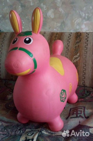 Б.У. Детская лошадка надувная