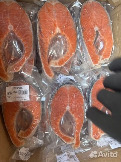 Стейки форели