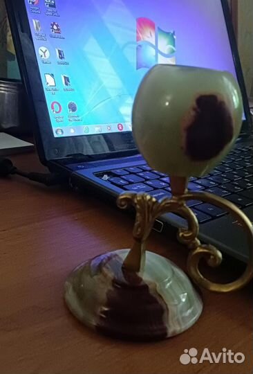 Подсвечник из оникса