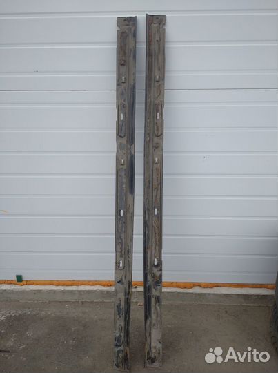 Накладки порогов Ford Focus 2 2006-2011