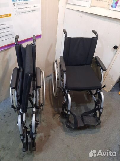 Инвалидная коляска складная бу