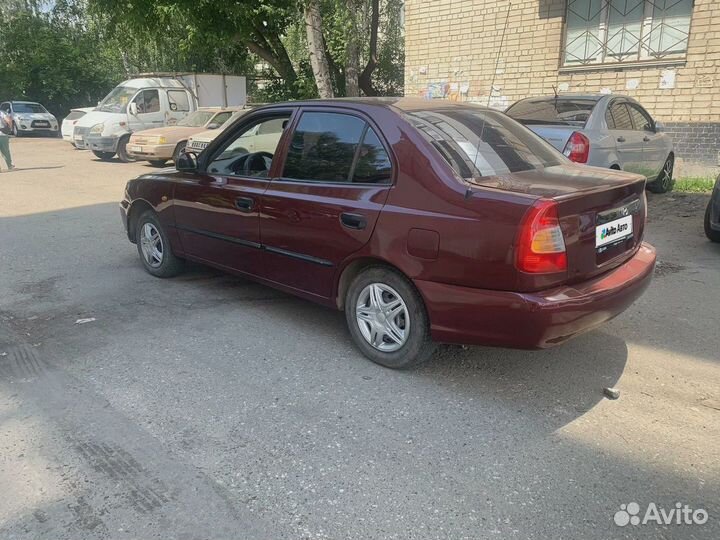 Hyundai Accent 1.5 МТ, 2007, 230 000 км