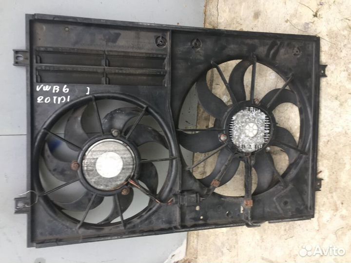 Вентиляторы с диффузором 1K0121207AA VW Passat B6