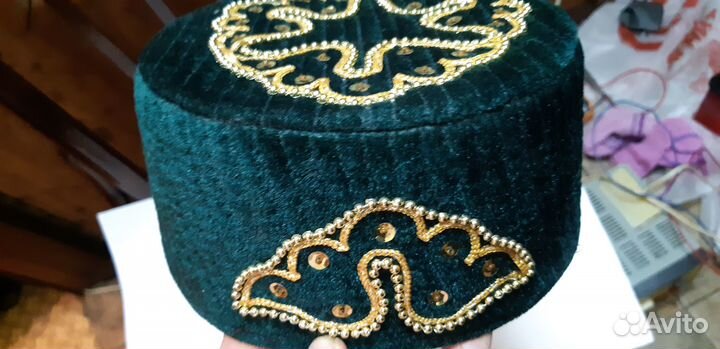 Татарская тюбетейка праздничная