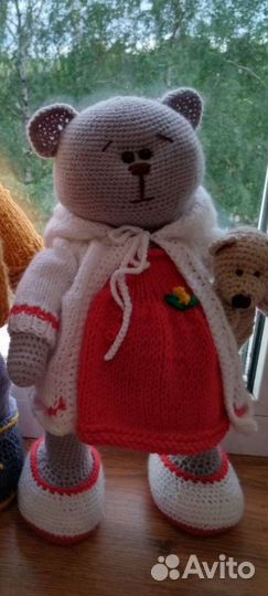 Вязаная кукла крючком
