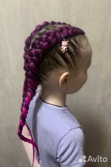 Косы с канекалоном, брейды