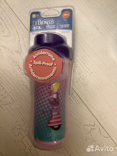 Новый Тренировочный поильник Dr. Brown's,в упаковк