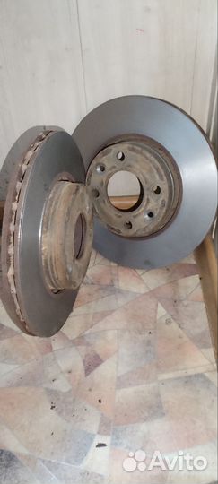 Передние тормозные диски на ларгус