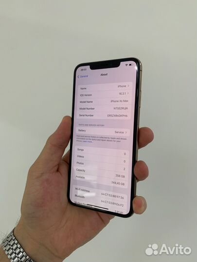 iPhone Xs Max, 256 ГБ
