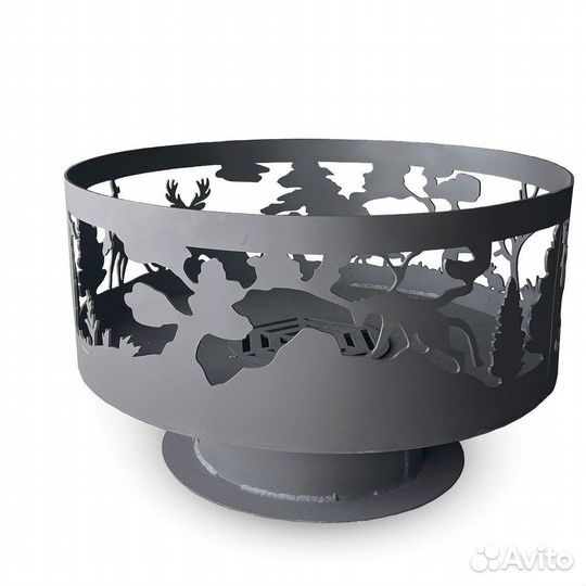 Чаша изображение леса 60см высота 250мм