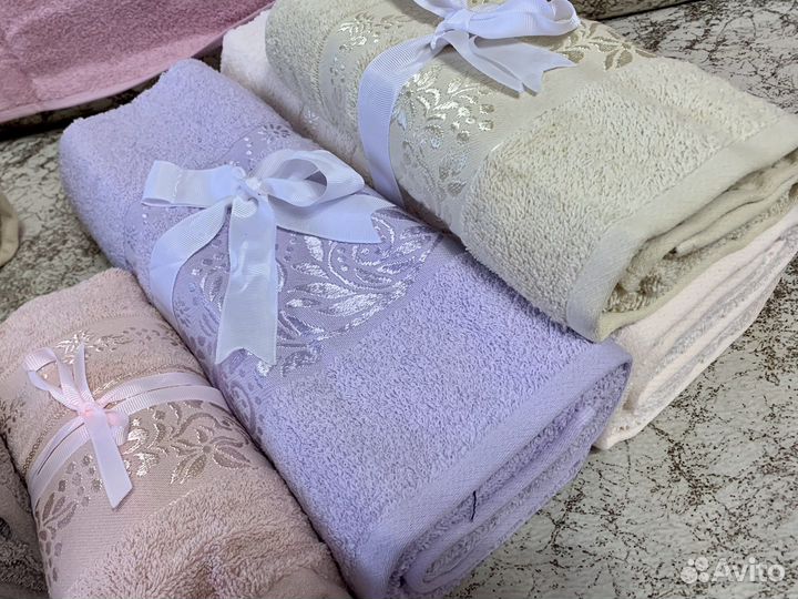 Махровые полотенца