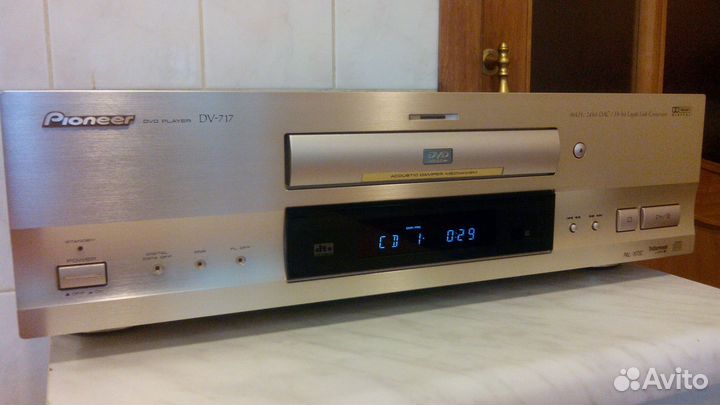Pioneer DV-717. CD/DVD плеер. 220 вольт