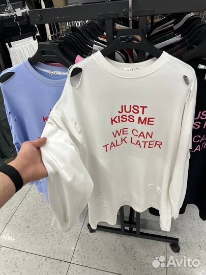 Футболка оверсайз женская