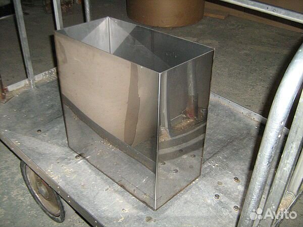 Поддоны, баки из нержавейки на заказ, Ваш размер