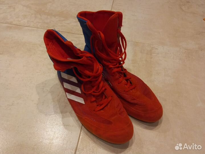 Боксерки adidas box hog 2 цветные 42,5 размер