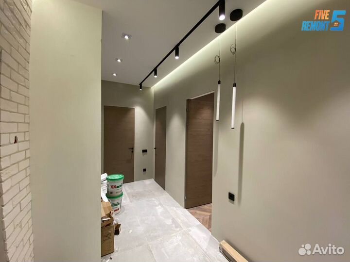 Ремонт под ключ с гарантией, ремонт квартир