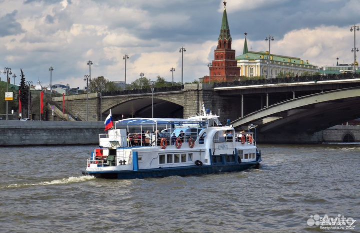 Круиз по центру Москвы