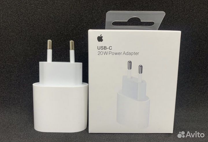 Блок питания apple 20w USB type-C