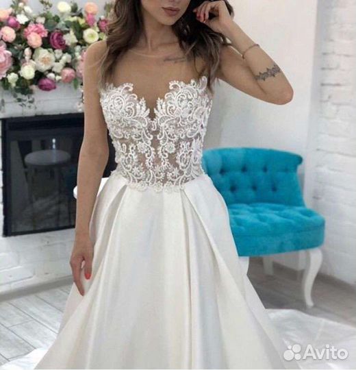 Новое свадебное платье Kinsley Crystal Design