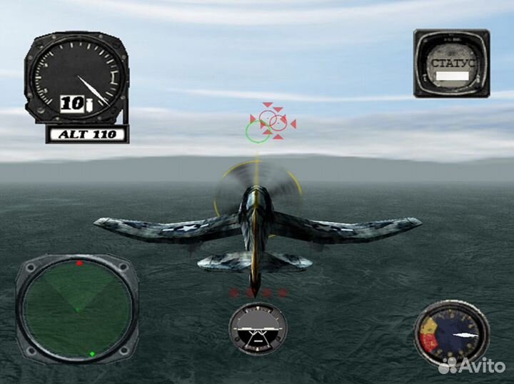 PS2 wwii Battle over the Pacific Новый