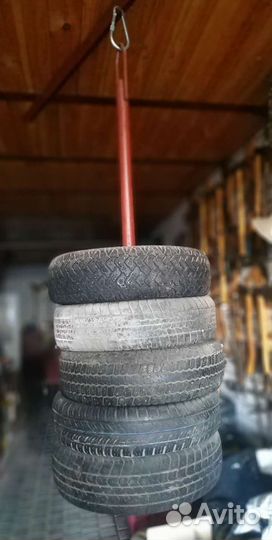 Боксерская груша из шин