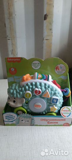 Обучающий ëж Fisher-price новый