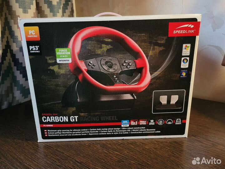 Speedlink Carbon GT Racing Wheel