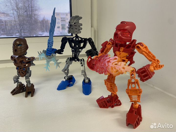 Lego Bionicle лоты детали