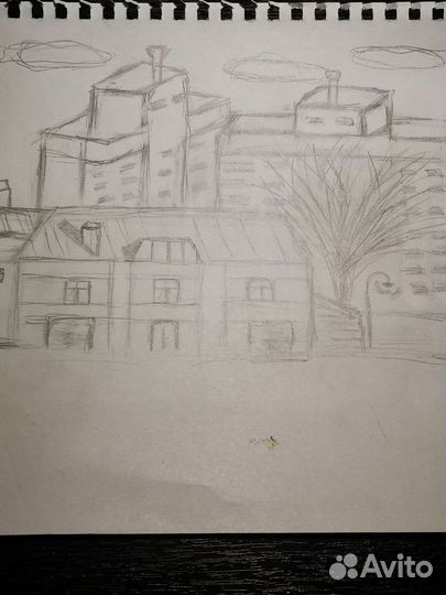 Картина, мой вид из окна