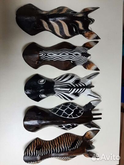 Маски деревянные