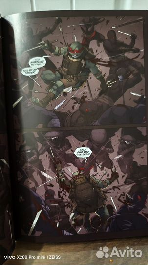 Комикс tmnt last ronin. Твердая обложка