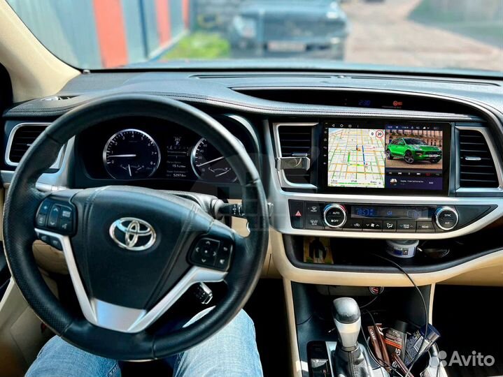 Автомагнитола для Toyota Highlander 13-2019