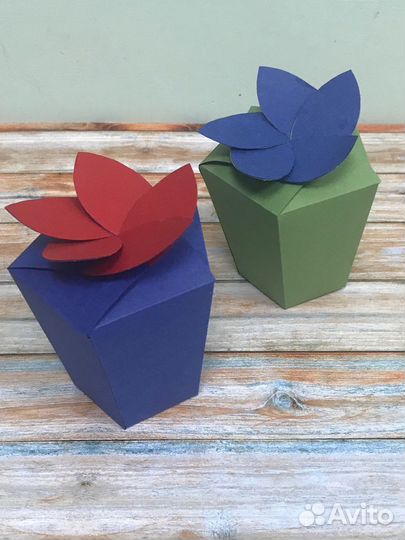 Коробочки бонбоньерки ручная работа