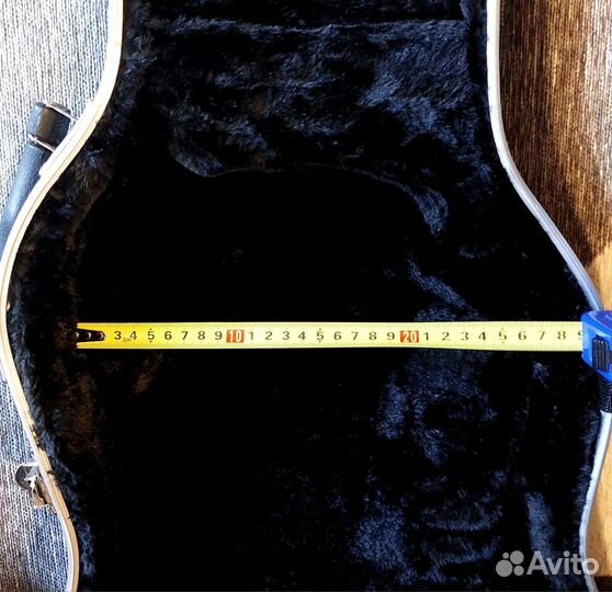 Кейс жесткий для электрогитары / Кофр / Чехол