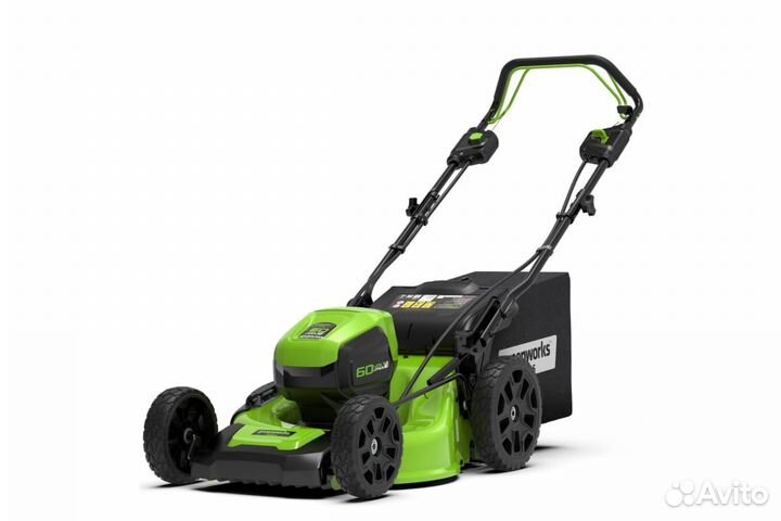 Аккумуляторная газонокосилка Greenworks GD60LM51SP