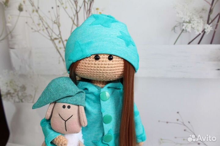 Кукла тильда вязаная