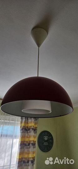 Светильник подвесной икея в отличном состоянии